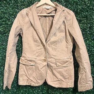 J. Crew Chino Classic Twill Size 2 Jacket - Perfect for Fall!!